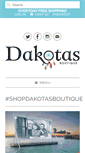 Mobile Screenshot of dakotasboutique.com